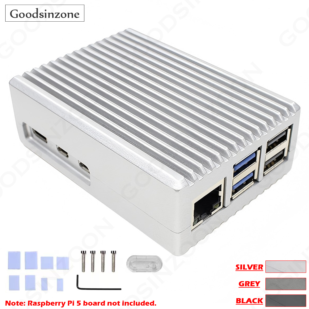Argon One V3 M.2 Nvme Case - Raspberry Pi 5 Aluminum Heatsink Case